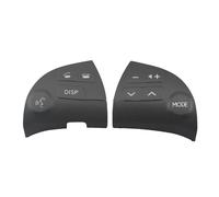 Couvercle Bouton Haut-parleur Bluetooth Multifonctionnel, 1 Paire, Pour Volant Pour Lexus ES350 84250 - 33190 Télécommande de volant de voiture sans(Grey Cover)