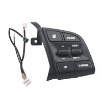 Couvercle Bouton Volant Compatible Avec Hyundai Pour Tucson 2015 2016 2017 2018 2019, Interrupteur De Régulateur De Vitesse Droit Avec Rétro-éclairage(Cruise switch-wire)