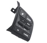 Couvercle Bouton Volant Compatible Avec Hyundai Pour Tucson 2015 2016 2017 2018 2019, Interrupteur De Régulateur De Vitesse Droit Avec Rétro-éclairage(A)