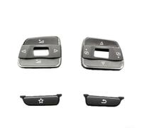 Couvercle Boutons pour volant Pour Passat Travel Edition 2011-2015 | Plastique Résistant Élégant Améliore le Confort Couvre Rayures et pour usure Usage Fréquent