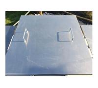 Couvercle Brasero avec 2 Poignées en Aluminium Poêles des Alpes G