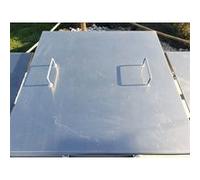 Couvercle Brasero avec 2 Poignées en Aluminium Poêles des Alpes