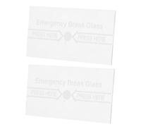 Couvercle Bris Glace Manuel pour Alarme Incendie en Verre, Lot 2