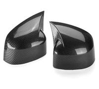 Couvercle Capuchon Retroviseurs Pour Focus MK3 (2012-2018) Noir Brillant/aspect Fibre Carbone Coques De Rétroviseurs Extérieurs(B)