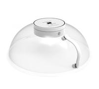 Couvercle chauffant pour aliments, température réglable de 40 à 70 ℃, chauffage rapide, design transparent, couvercle frais multifonction pour table à manger et fournitures de cuisine