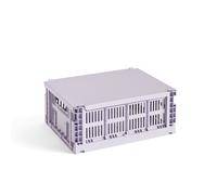 HAY Couvercle Colour Crate M lavande LxPxH 34,5x26,5x1,5cm