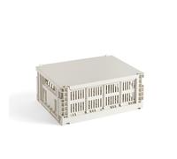 HAY Couvercle Colour Crate M blanc cassé LxPxH 34,5x26,5x1,5cm