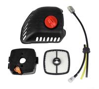 Couvercle complet de filtre à air et étui de nettoyage pour SRM225, kit de réglage de la ligne de carburant pour tondeuse GT225, conçu pour une compatibilité optimale du moteur