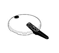 Couvercle complet - SOS Accessoire - Diamètre 180mm - Cocotte-minute SILIT - Noir