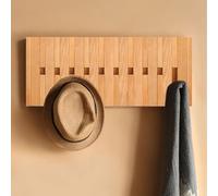 Couvercle compteur tableau bois couvre, Cache Tableau Electrique avec Crochets, Cache Boîte de Fusibles, Idéal pour Salon, Chambre à Coucher et Salle à Manger(Wood color,42 * 27cm/16.5 * 10.6in)