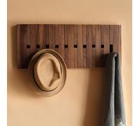 Couvercle compteur tableau bois couvre, Cache Tableau Electrique avec Crochets, Cache Boîte de Fusibles, Idéal pour Salon, Chambre à Coucher et Salle à Manger(Walnut,53 * 27cm/20.9 * 10.6in)