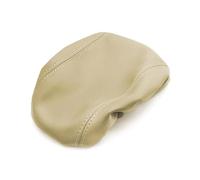 Couvercle Console Centrale En Cuir Microfibre Garniture Boîte D'accoudoir Pour Q5 2010 2011 2012 2013 2014 2015 2016 2017 2018 Type Bande Élastique(Beige)