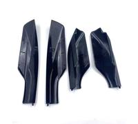 Couvercle Coque D'extrémité Rail Compatible Avec Nissan Pour Qashqai 2008 2009 2010 2011 2012 2013 2014 2015 Couvercle Rail Galerie Toit Protection D'extrémité Capuchon Coque(4pcs)