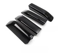Couvercle Coque D'extrémité Rail Compatible Avec Toyota Pour 4Runner 2003 2004 2005 2006 2007 2008 2009 Couvercle Porte Bagages Toit Coque Remplacement D'extrémité Voie(Black)