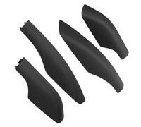 Couvercle Coque D'extrémité Rail Compatible Avec Toyota Pour Fortuner AN50 AN60 2004-2015 Accessoires Voiture Barres Toit Protection D'extrémité Rail Coques Bagages