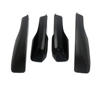 Couvercle Coque D'extrémité Rail Compatible Avec Toyota Pour RAV4 XA30 2006 2007 2008 2009 2010 2011 2012 Porte Bagages Toit Rail Cap Shell Cover Trim Bar End(Black)