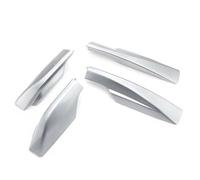 Couvercle Coque D'extrémité Rail Compatible Avec Toyota Pour RAV4 XA30 2006 2007 2008 2009 2010 2011 2012 Porte Bagages Toit Rail Cap Shell Cover Trim Bar End(Silver)