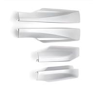 Couvercle Coque D'extrémité Rail Compatible Avec Toyota Pour RAV4 XA30 2006 2007 2008 2009 2010 2011 2012 Porte Bagages De Toit Rail Cap Shell Cover Trim Bar End