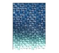 Couvercle Coulissant Vertical pour Tableau électrique, Peinture décorative pour Compteur électrique/boîte à fusibles, Couvercle pour Tableau électrique d'alarme(E,50x70cm)