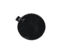 Couvercle Crochet Remorquage Pare-Chocs Avant Voiture Garniture Capuchon Coque Remorque pour 2 F22 F23 Lci pour M-Sport 2013-2018 2019 51118058061 POMPOMPUR(Black)