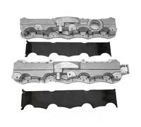 Couvercle Culasse Pour Peugeot 206 207 301 307 308 408 Pour Citroen Pour C4 Pour Sega Pour Ensemble Couvercle Soupape En Aluminium Culasse 0248L7 0248R4 Cache Culbuteur