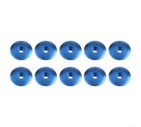 Couvercle Culasse Vélo Alliage Léger 28.6mm | Alliage aluminium pour robuste, léger et pour durable, diamètre intérieur 6.5mm, idéal pour fourche 28.6mm, finition (Blue)