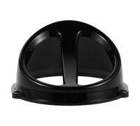Couvercle D’aération du Capot Moteur Moto, Accessoires Moto Custom Noir ABS | Décoration de Sortie D’air, Garniture de Ventilation, Protection Moteur, Usage Toute Saison, Extérieur