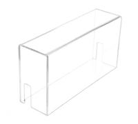 Couvercle d ' affichage de console de jeu en acrylique transparent | Compatible avec une console de jeu de première génération, affichage transparent clair, ouvertures sur les deux
