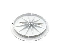 Couvercle d ' écumoire de en ABS adapté à un ajustement serré et à la prévention des fuites tout en empêchant les feuilles et les débris de pénétrer dans le couvercle du lecteur du système