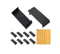 Couvercle d ' ouverture de disjoncteur inutilisé, de remplissage de 1 pouce, insert à clipser, ensemble de 10 avec feuille d ' étiquettes de répertoire, de remplissage de disjoncteur, à