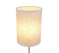 Couvercle d'abat-jour - Pour fixation au sol - Lin de 121 g - Protection d'éclairage pour tambour | Module d'amélioration décoratif pour éclairage intérieur chaud - Structure de boîtier de rechange