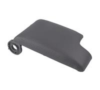 Couvercle d'accoudoir console centrale pour BMW Série 3 E46 1998-2006 cuir véritable Accessoires intérieurs(Titanium)