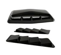 Couvercle d'aération camion voiture, latéral capot, accessoires universels, garniture extérieure écope décorative écope de capot(3PCS Black)