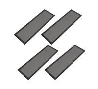 Couvercle D'aération de Registre de Sol Magnétique, 4 Pièces en PVC Résistant à L'usure, Couvertures D'aération de Sol, écran en Maille D'aération, Blocage des Poils D'animaux