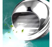 Couvercle d'aération Évents de Sortie d'air Couvercle Mural Rond pour extracteur d'air Couvercles d'échappement résistants aux intempéries, Couvercle d'aération pour conduits