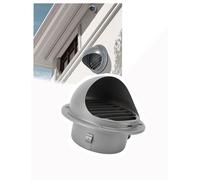 Couvercle d'aération mural for ventilateur d'extraction avec maille fine, bouches d'aération rondes for la gestion du flux d'air, for Installation domestique(Grey,16cm/6.3")