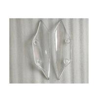 Couvercle D'aile De Carénage Pare-Brise en Plastique ABS, Ailes Aérodynamiques Avant pour S1000 RR 2009-2014 2015 2016 2017 2018 Fixe Carénage(Clear 2015-2018)