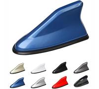 Couvercle d'antenne d'aileron de Requin Voiture pour 215 C216 2002-2013, Couvercle Remplacement en Forme avec Ruban adhésif, Support Capuchon décoratif, Bleu