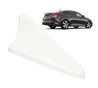 Couvercle d'antenne d'ailettes de Requin de Voiture, Couverture d'antenne de Toit Universel de Toit de la Forme du Requin de Forme aérien de la Forme aérien (Blanc)