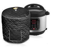 Couvercle d'autocuiseur électrique UCARE pour cuiseur à riz instantané avec sac Petits appareils de cuisine Noir (noir, 6QT)