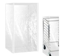 Couvercle de à pâtisserie - Grille Transparente Pratique pour plaques à pâtisserie | Couvercle Anti-poussière pour Porte-Pain | Couvercle d'étagère de Boulangerie Commerciale | Couvercle de