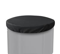 Couvercle de baignoire de gel - Bouclier de spa extérieur, couvercle de trempage froid | Livre de plongeon de glace d'Oxford avec un anneau élastique, une pellicule thermique avec une doublure en papi