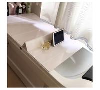 Couvercle de Baignoire Pliable en Plastique, Panneau Anti-poussière, Plateau de Baignoire Isolant, Couvercle de Baignoire Universel avec Bouchon - Idéal pour Garder l'eau Chaude et