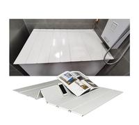 Couvercle de Baignoire Pliable en PVC Anti-poussière, Couvercle de Baignoire isolé Blanc, Protection de Baignoire imperméable pour Spa, Accessoires de Bain Gain de Place