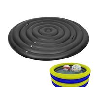 Couvercle de bain à remous, couvercle rond à bain à remous | Couvercle de piscine spa à l'épreuve,Couverture gonflable à bain à remous rond résistant aux intempéries pour les intempéries pour l'intéri