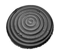 Couvercle de Bain à remous réglable isolé -Vent étanche à la Pluie Snowproof avec poignées Couvercle Gonflable en PVC Spa extérieur