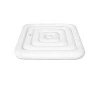Couvercle De Bain À Remous Solution Énergétique Optimale pour Couvercle Antiévaporation Étanchéité Totale avec Système Solaire Intégré PVC Traité UV pour Centre Bien Être Extérieur