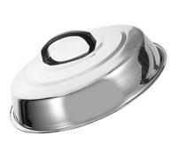 Couvercle de barbecue Cheese Dome, couvercle de gril en acier inoxydable, accessoires d'équipement de cuisson en plein air, argent