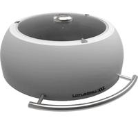 Couvercle de barbecue en verre en acier inoxydable LotusGrill pour thermomètre XXL