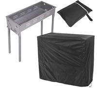 Haofy Couvercle de Barbecue Portable-Housse de Barbecue étanche à l'eau et à la poussière Couvercle de Barbecue Ouvert Barbecue Protecteur